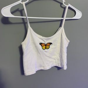 cropped tank top